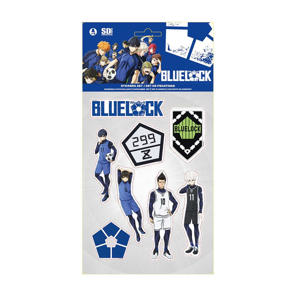 Blue Lock Deluxe Klistermärkes Set SD Toys