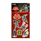 Fire Force Deluxe Sticker Set – Officiellt Licensierad Klistermärkesuppsättning SD Toys