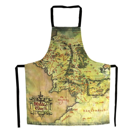 Lord of the Rings cooking Förkläde The Middle Earth Map