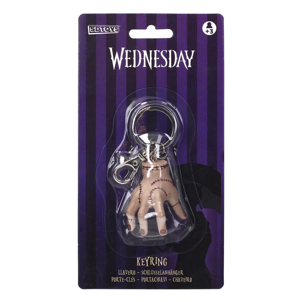 Wednesday Nyckelring Thing 7 cm SD Toys