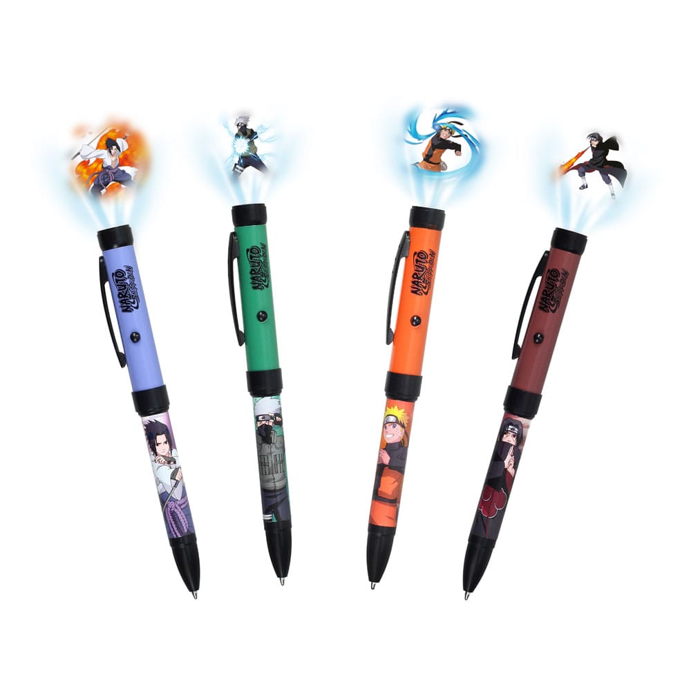 Naruto Shippuden Pen med Ljusprojektor SD Toys