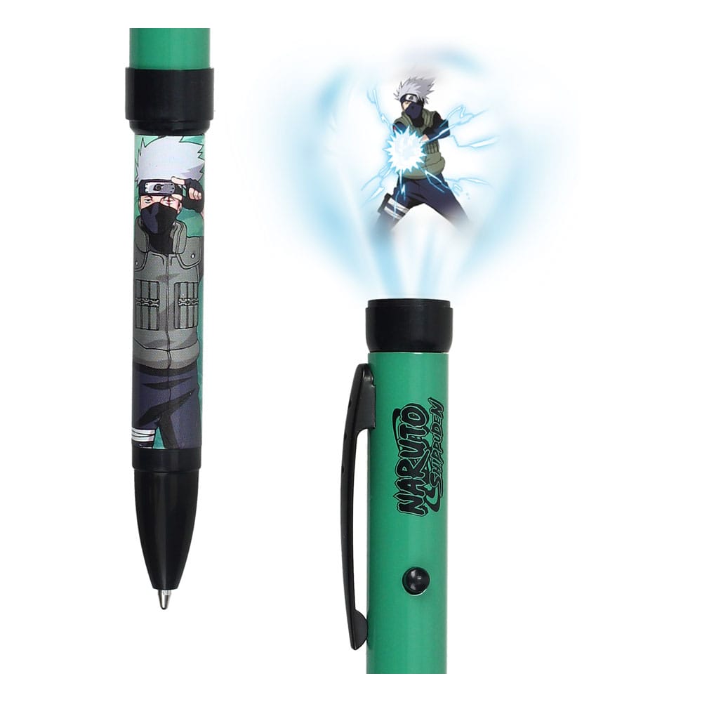 Naruto Shippuden Pen med Ljusprojektor Kakashi SD Toys
