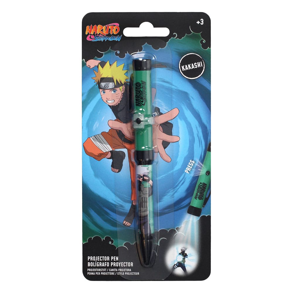 Naruto Shippuden Pen med Ljusprojektor Kakashi SD Toys