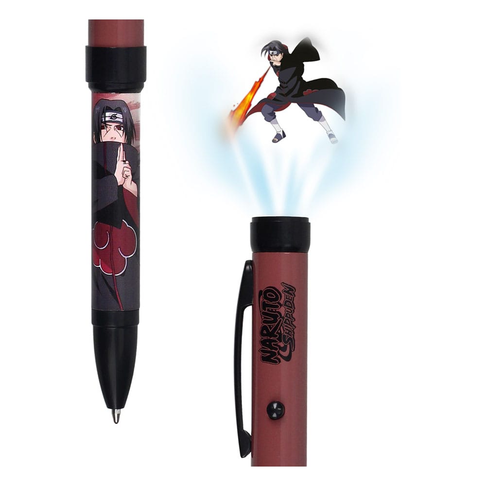 Naruto Shippuden Pen med Ljusprojektor Itachi SD Toys