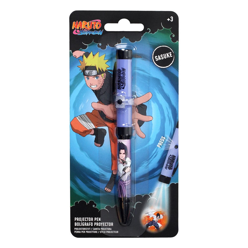 Naruto Shippuden Pen med Ljusprojektor Goku SD Toys