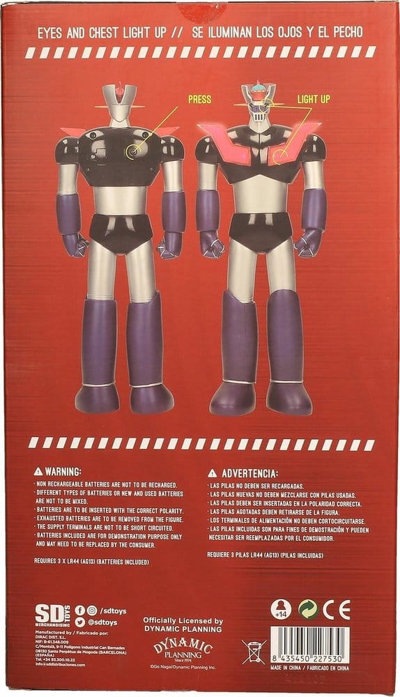 Mazinger Z PVC Statue with Sound Mazinger Z 30 cm