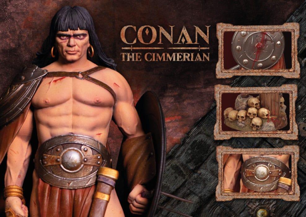 Conan The Cimmerier PVC Figur 1/10 Sanjulián 23 cm SD Toys