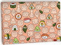 Uchiwa Mangafläkt med Sushi-motiv 24 x 17 cm