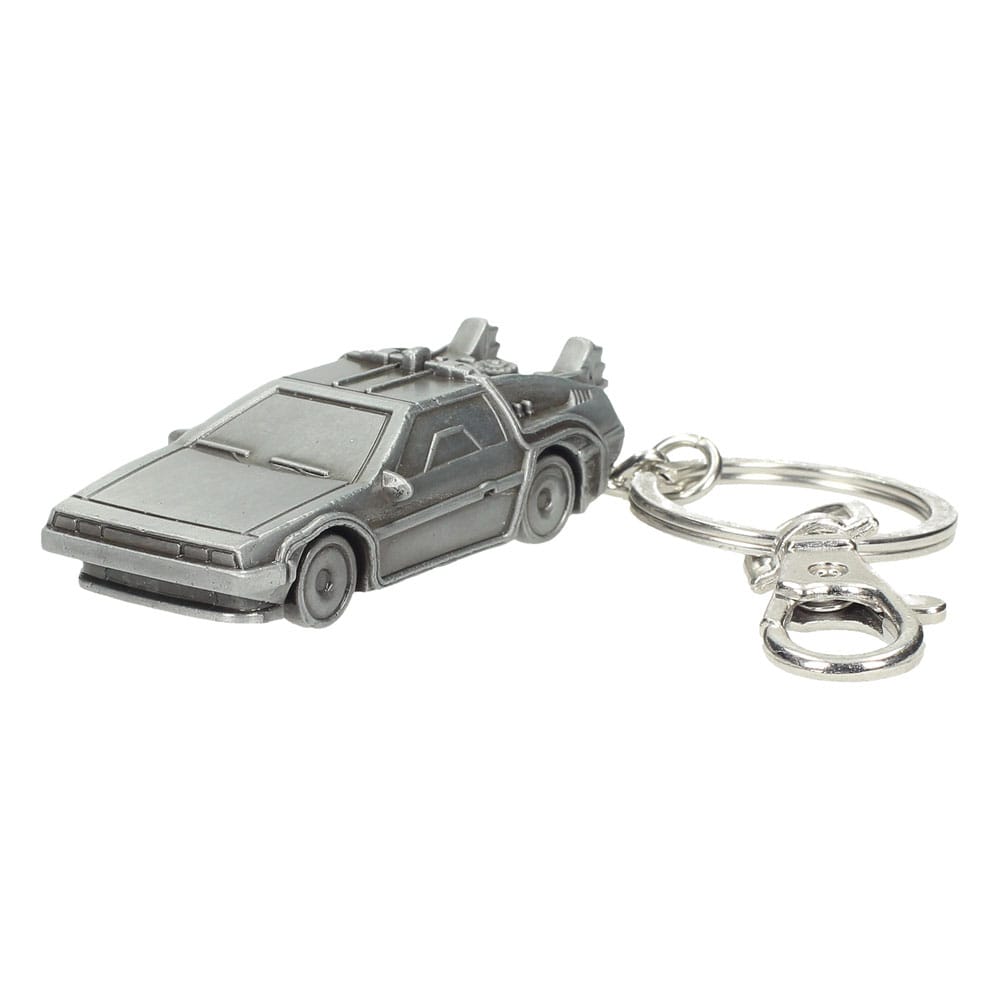 Back to the Future DeLorean Metall Nyckelring 7 cm SD Toys