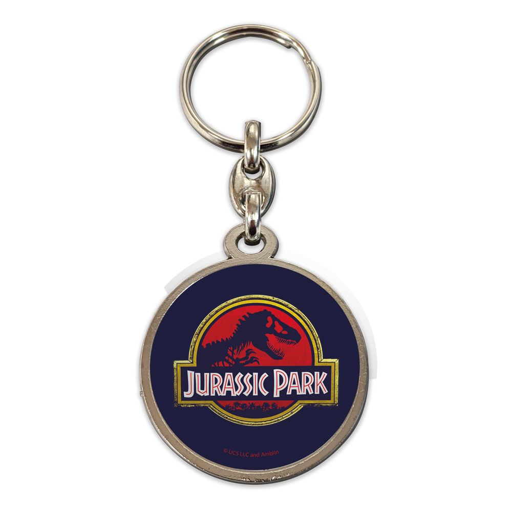 Jurassic Park Metal Nyckelring - Film Logotyp SD Toys