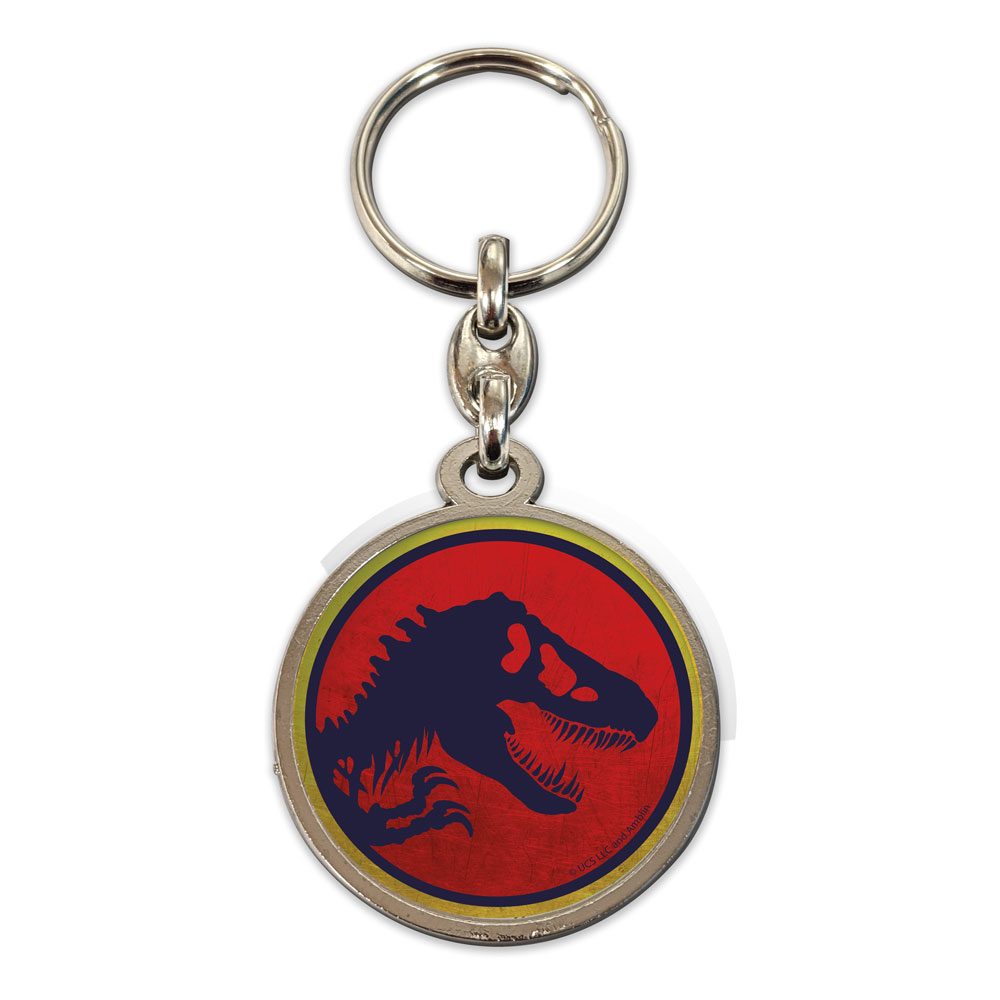 Jurassic Park Metallnyckelring Logo 7 cm SD Toys