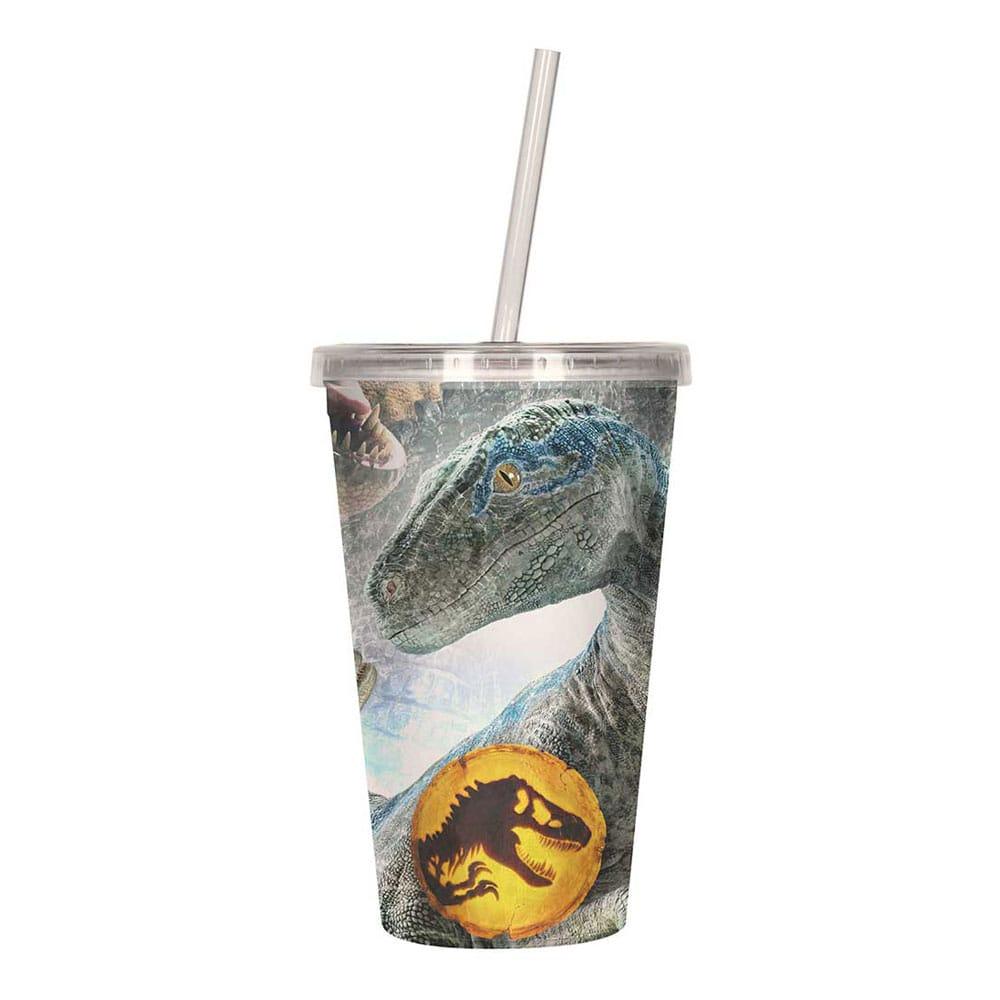 Jurassic World 3D Cup med Sugrör SD Toys