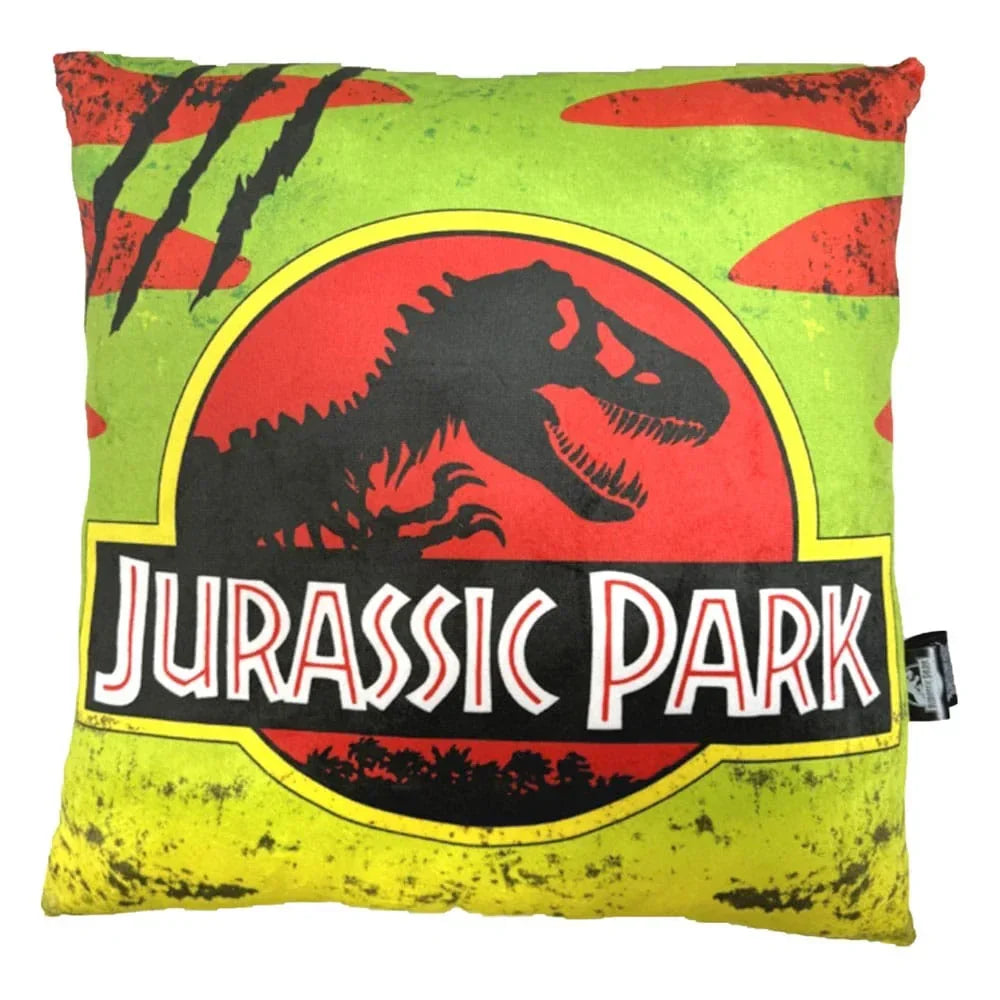 Jurassic Park Kudde med Bil Logotyp 45 cm SD Toys