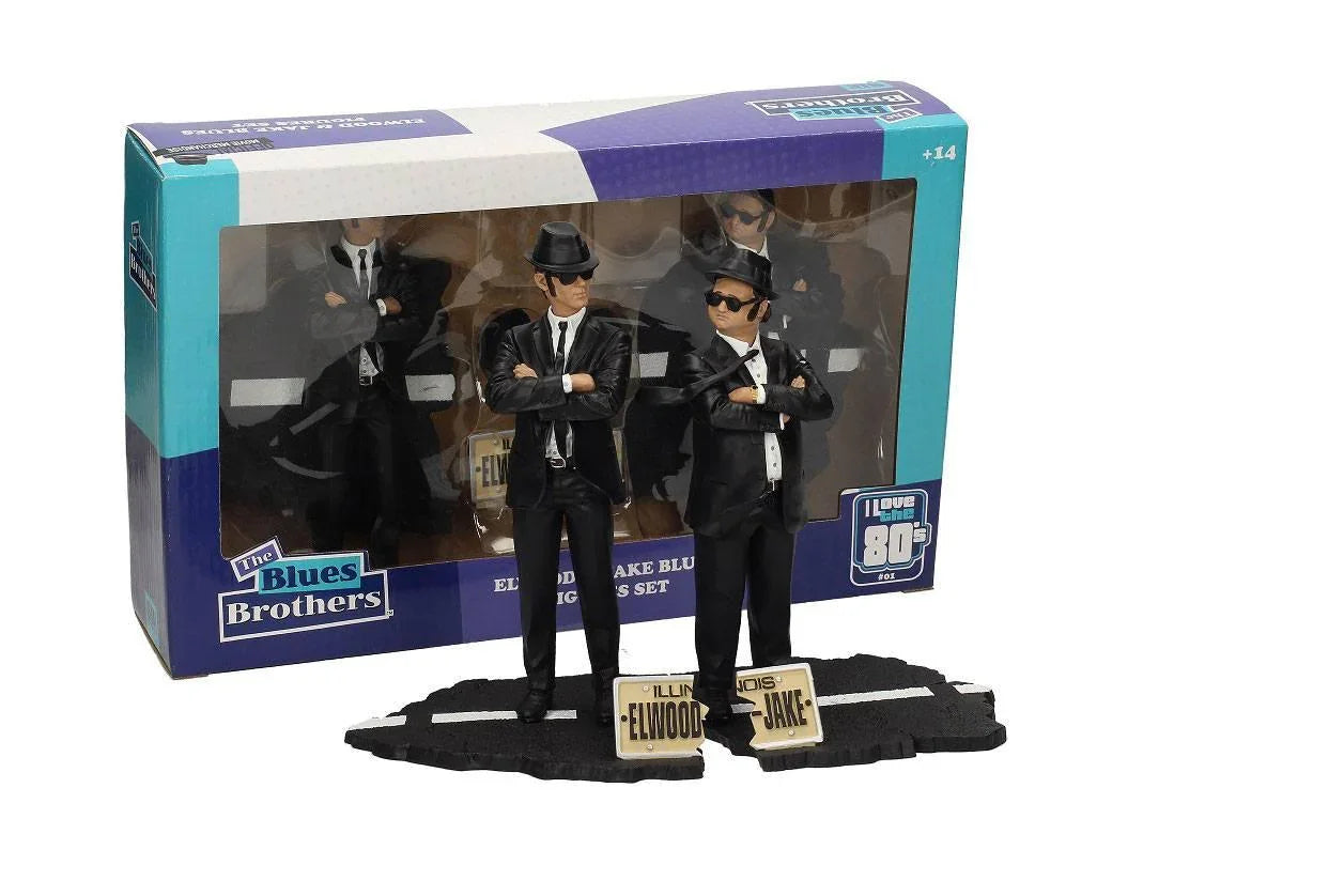 Blues Brothers Figures 2-Pack - Jake & Elwood 18 cm
