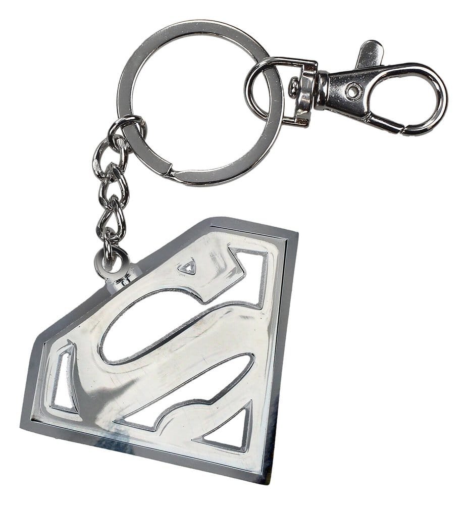 Superman Metal Key Ring Logo
