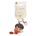 Harry Potter Gumminyckelring - Harry Potter & Broomstick 7 cm SD Toys