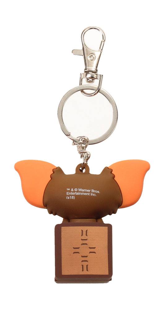 Gremlins Pokis Gummi Nyckelring Gizmo i Låda - 6 cm SD Toys