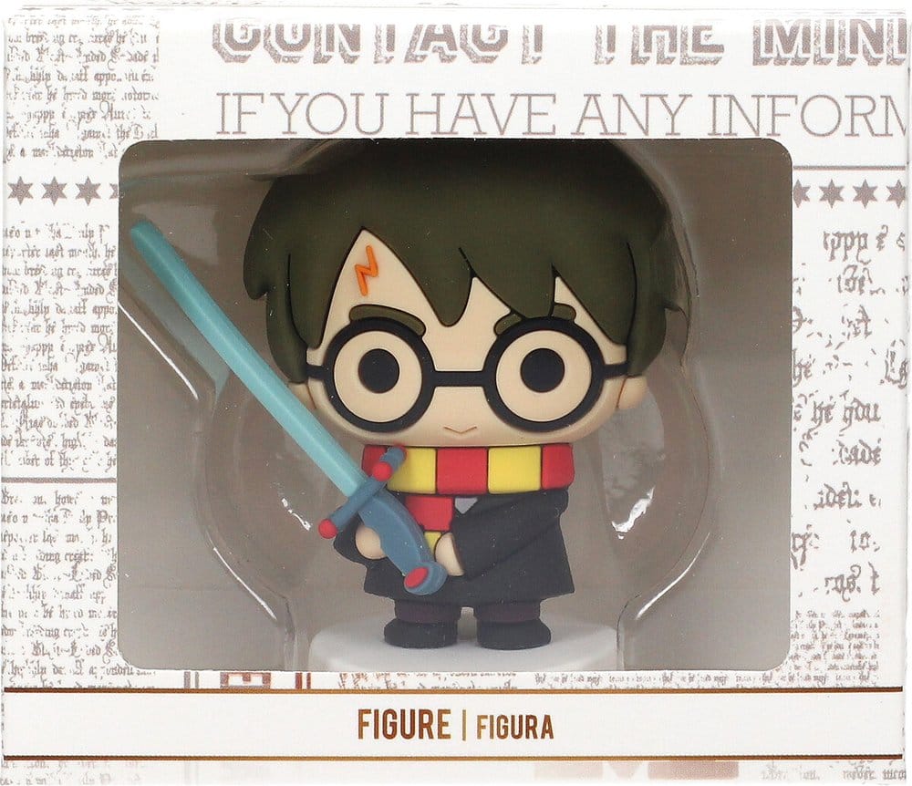 Harry Potter Gummifigur Mini Harry Potter med Svärd 8 cm