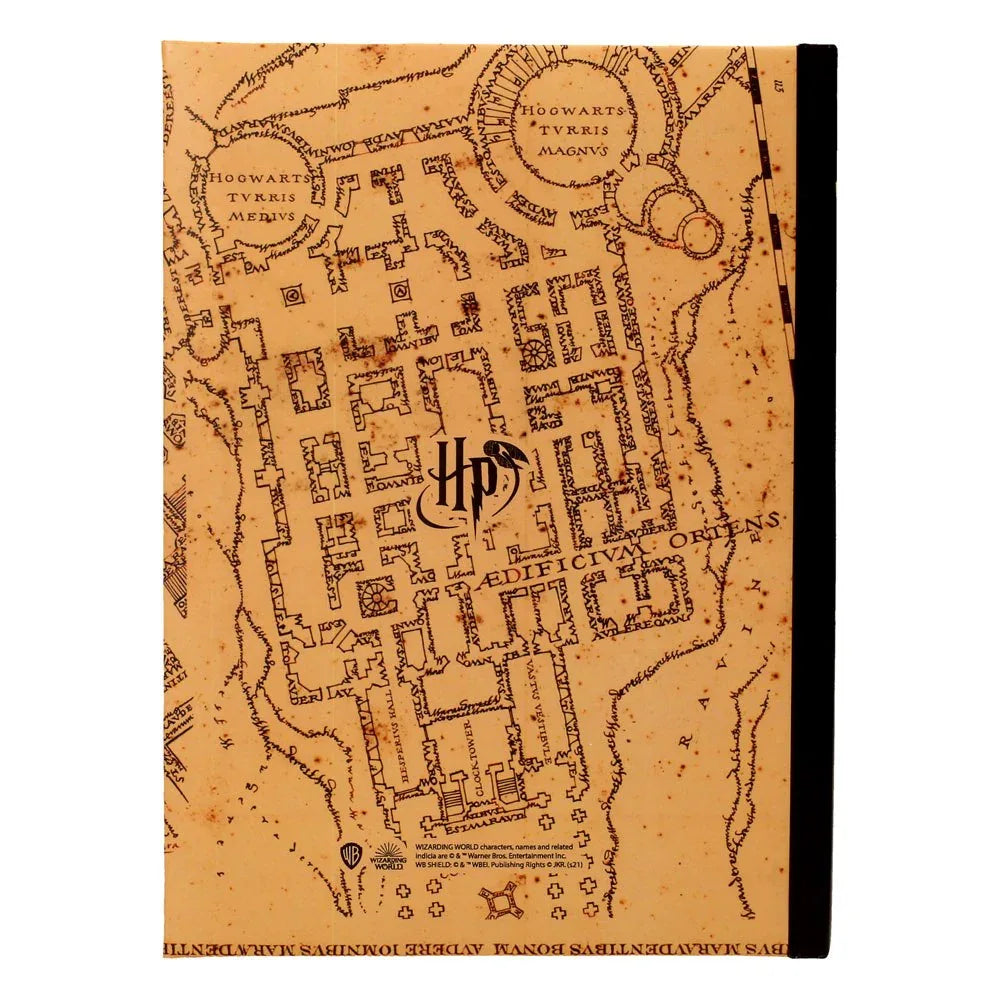 Harry Potter Anteckningsbok med Ljus Marauder's Map SD Toys