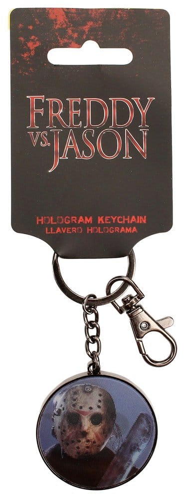 Freddy vs. Jason Lenticular Nyckelring 18 cm
