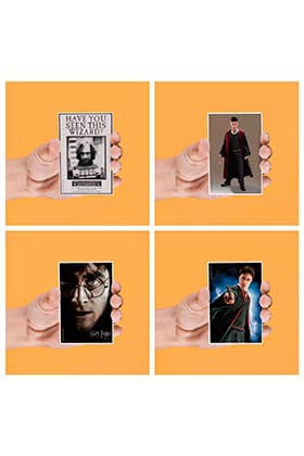 Harry Potter 4-delars magnetset