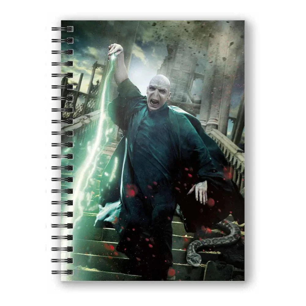 Harry Potter Anteckningsblock med 3D-Effekt Voldemort Poster SD Toys
