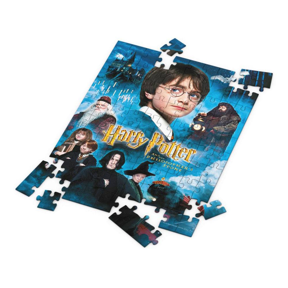 Harry Potter Jigsaw Puzzle med 3D-Effekt Philosopher's Stone Poster (100 bitar) SD Toys