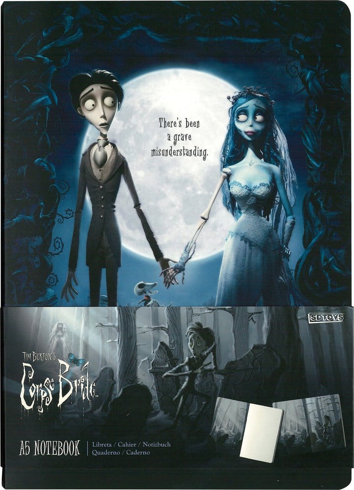 Corpse Bride Softcover Notebook Movie Poster 21 cm