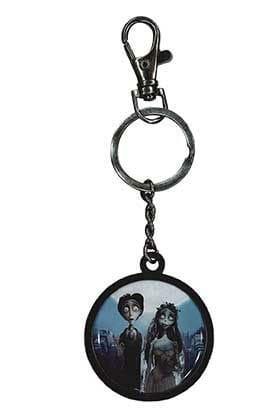 Corpse Bride Metal Nyckelring Couple & Logo 7 cm SD Toys