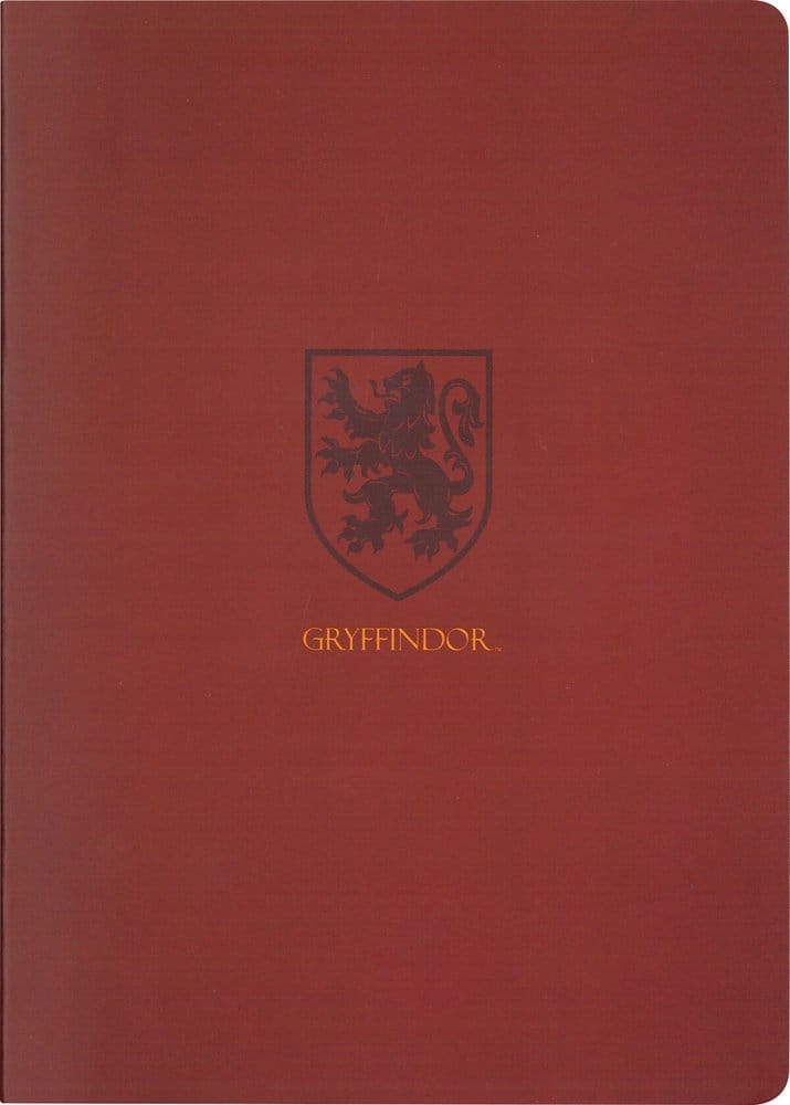Harry Potter Softcover Notebook Gryffindor 21 cm