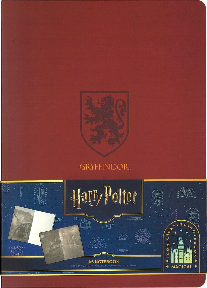 Harry Potter Softcover Notebook Gryffindor 21 cm
