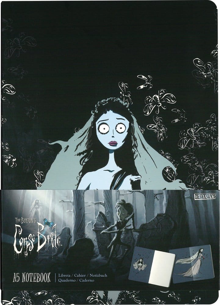 Corpse Bride Softcover Notebook Emily 21 cm