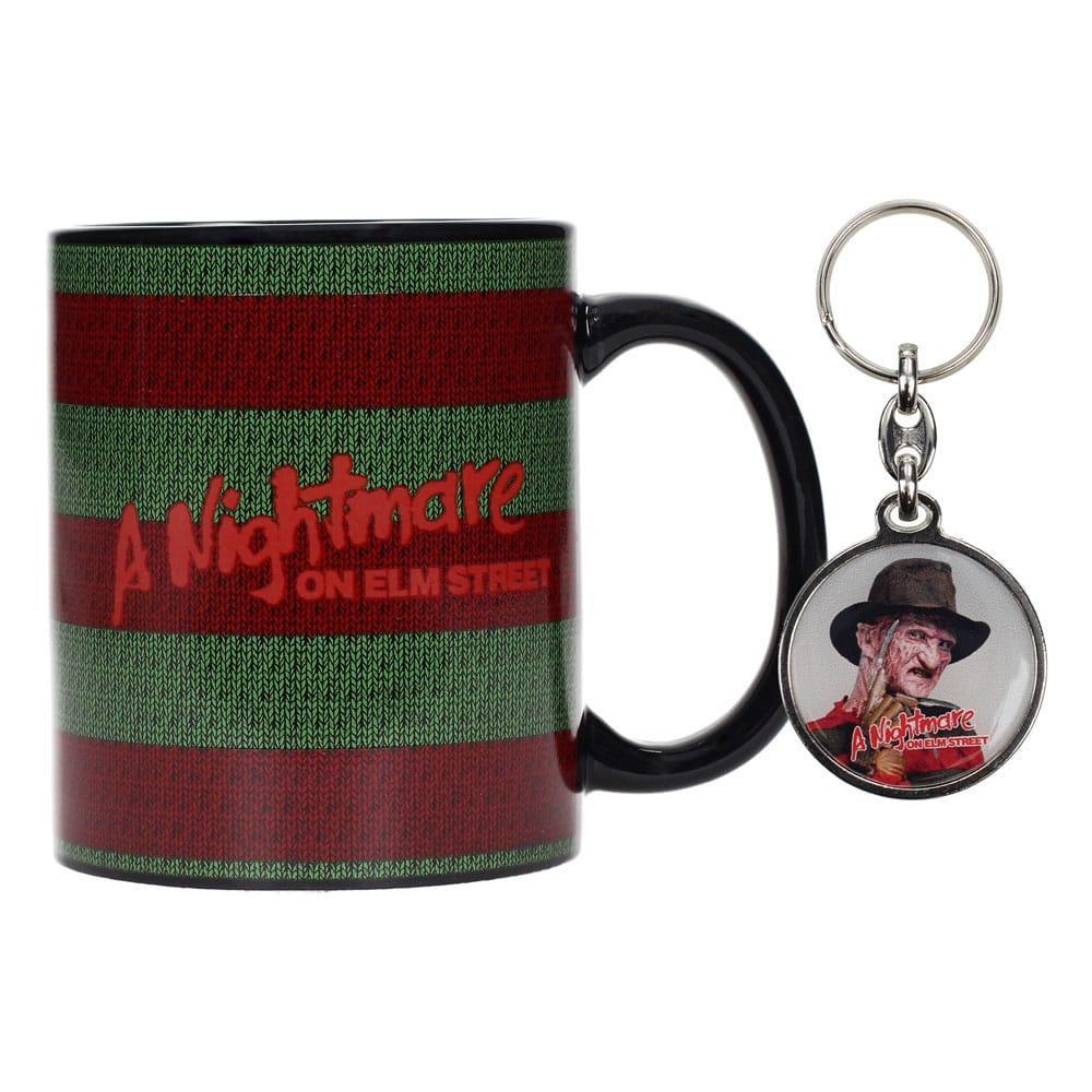 A Nightmare on Elm Street Presentset: Mugg & Nyckelring SD Toys