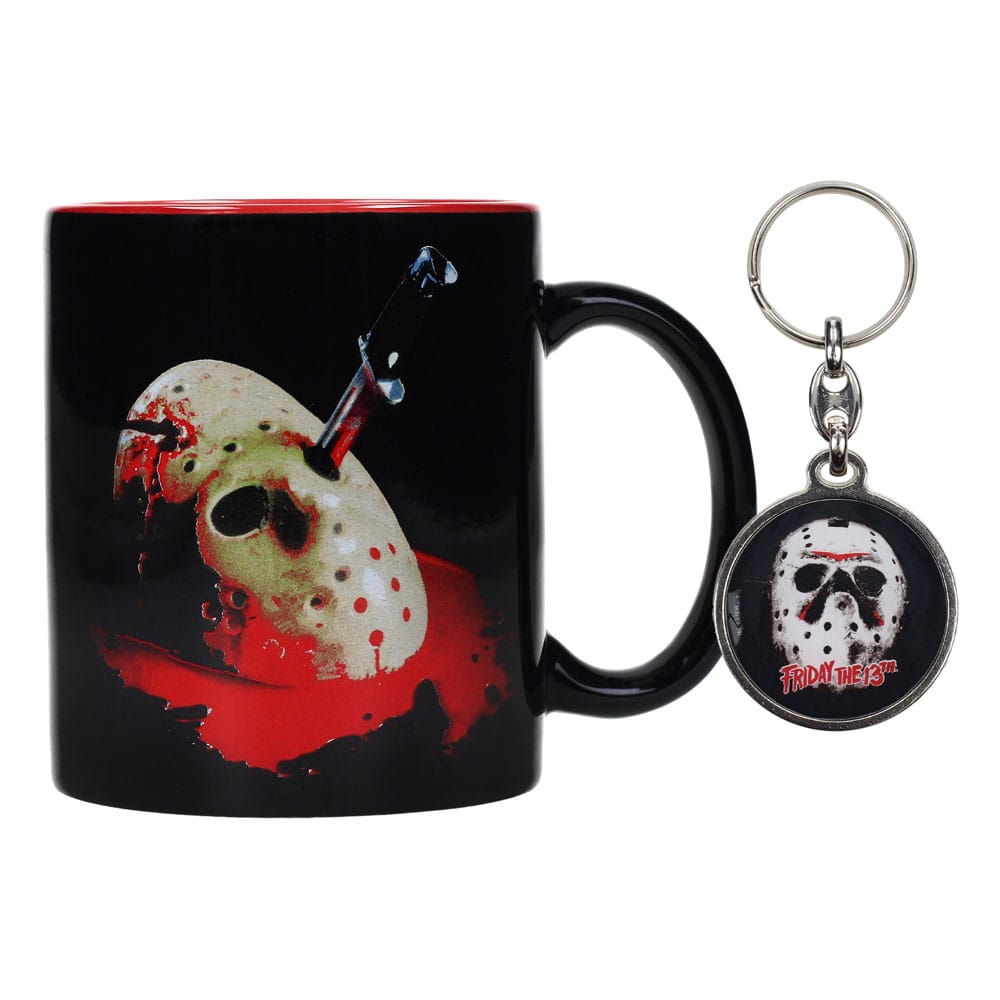Friday the 13th Gift Set Mug & Nyckelring Jason's Mask SD Toys