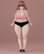 Original Character Second Axe Hentai Action Series Figur Nagachichi Nagai-san 14 cm Second Axe