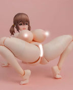 Original Character Second Axe Hentai Action Series Figur Nagachichi Nagai-san 14 cm Second Axe