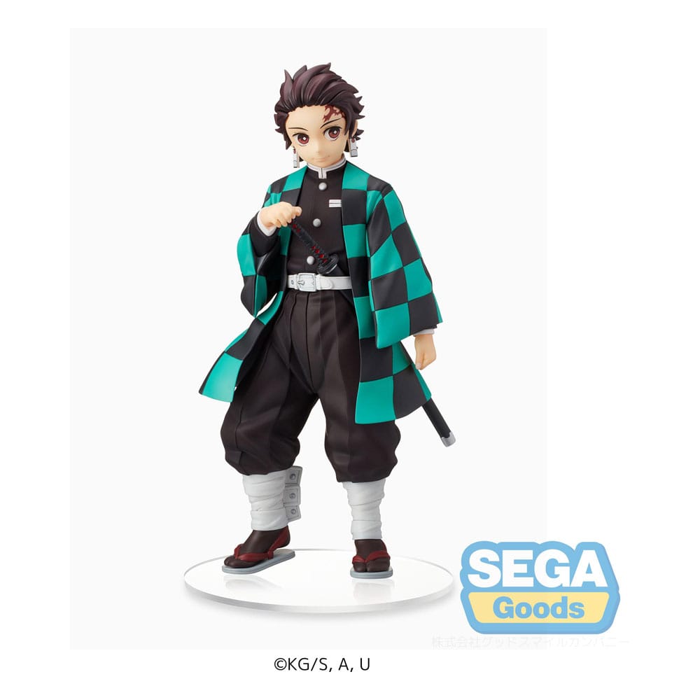 Demon Slayer: Kimetsu no Yaiba SPM PVC Figur Tanjiro Kamado - Sibling Bond 20 cm Sega