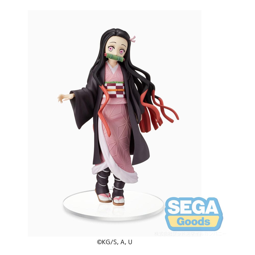 Demon Slayer: Kimetsu no Yaiba SPM PVC Figur Nezuko Kamado Sibling Bond 19 cm Sega