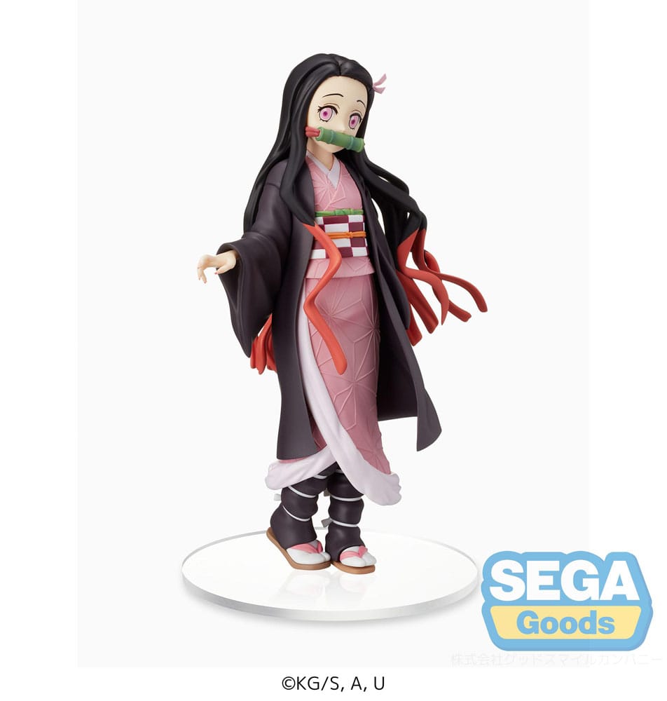 Demon Slayer: Kimetsu no Yaiba SPM PVC Figur Nezuko Kamado Sibling Bond 19 cm Sega
