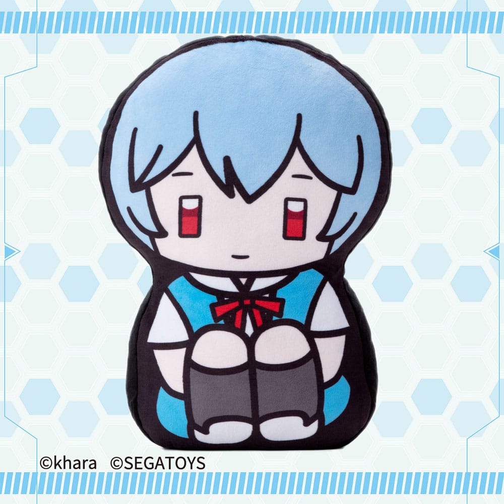 Neon Genesis Evangelion 2D Plush Figur Rei Ayanami 32 cm Sega