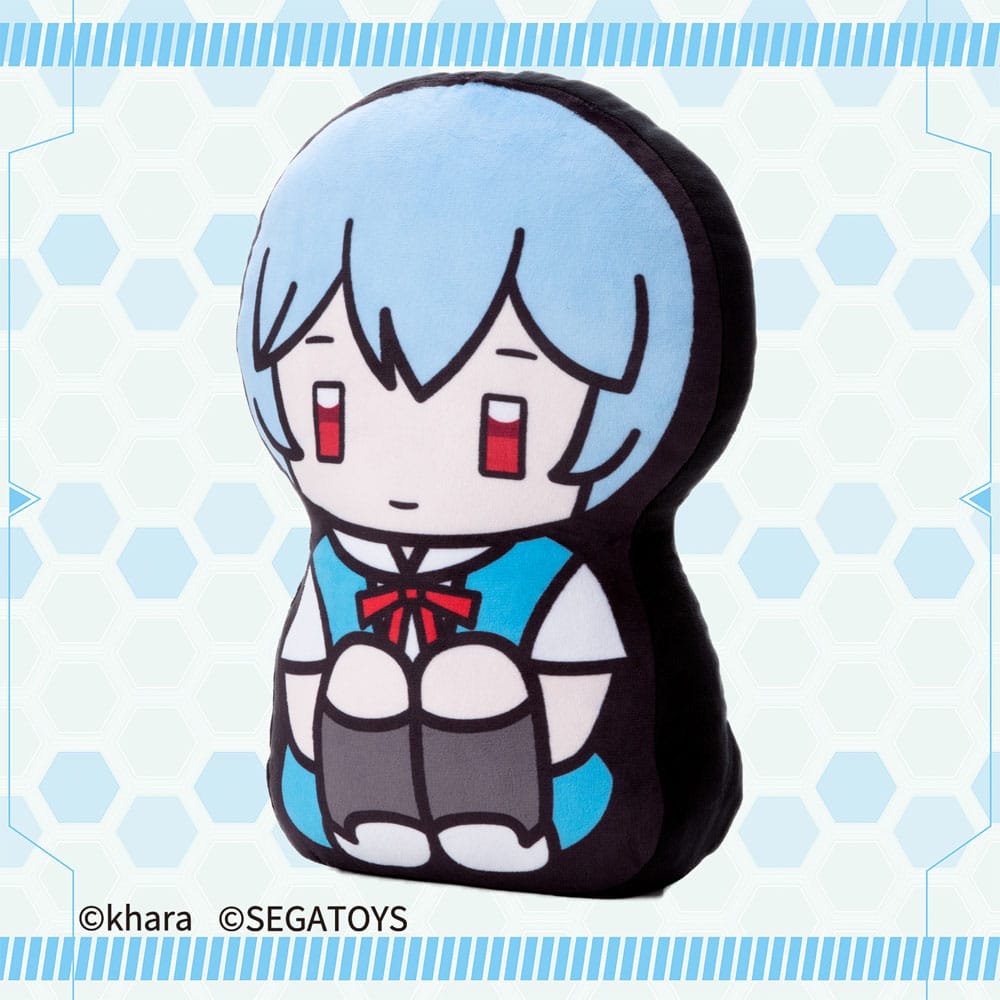 Neon Genesis Evangelion 2D Plush Figur Rei Ayanami 32 cm Sega