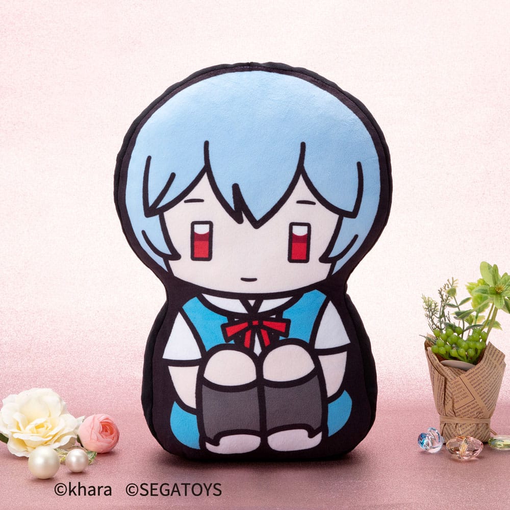 Neon Genesis Evangelion 2D Plush Figur Rei Ayanami 32 cm Sega