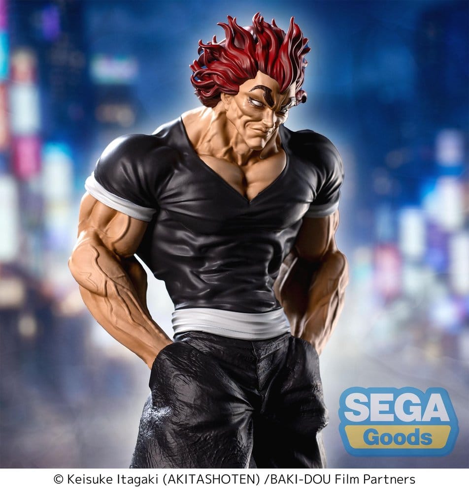 Baki-Dou Luminasta PVC-figur Yujiro Hanma 25 cm