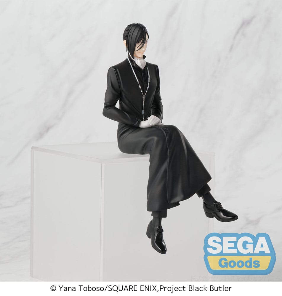 Black Butler: Boarding School Arc PM Perching PVC Figur Sebastian Michaelis 16 cm Sega