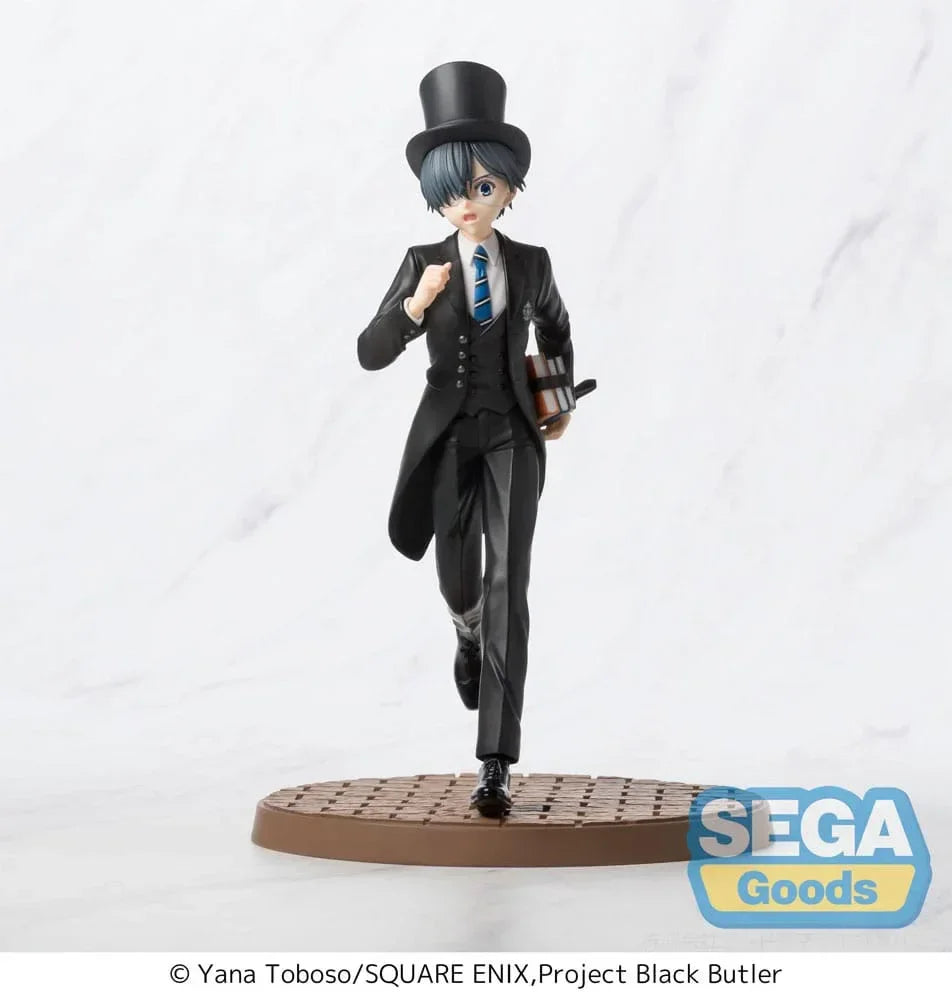 Black Butler: Boarding School Arc Luminasta PVC Figur Ciel Phantomhive 22 cm Sega