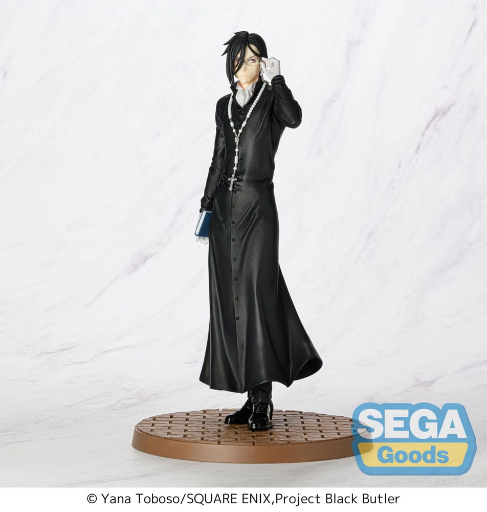 Black Butler: Boarding School Arc Luminasta PVC Figur Sebastian Michaelis 22 cm