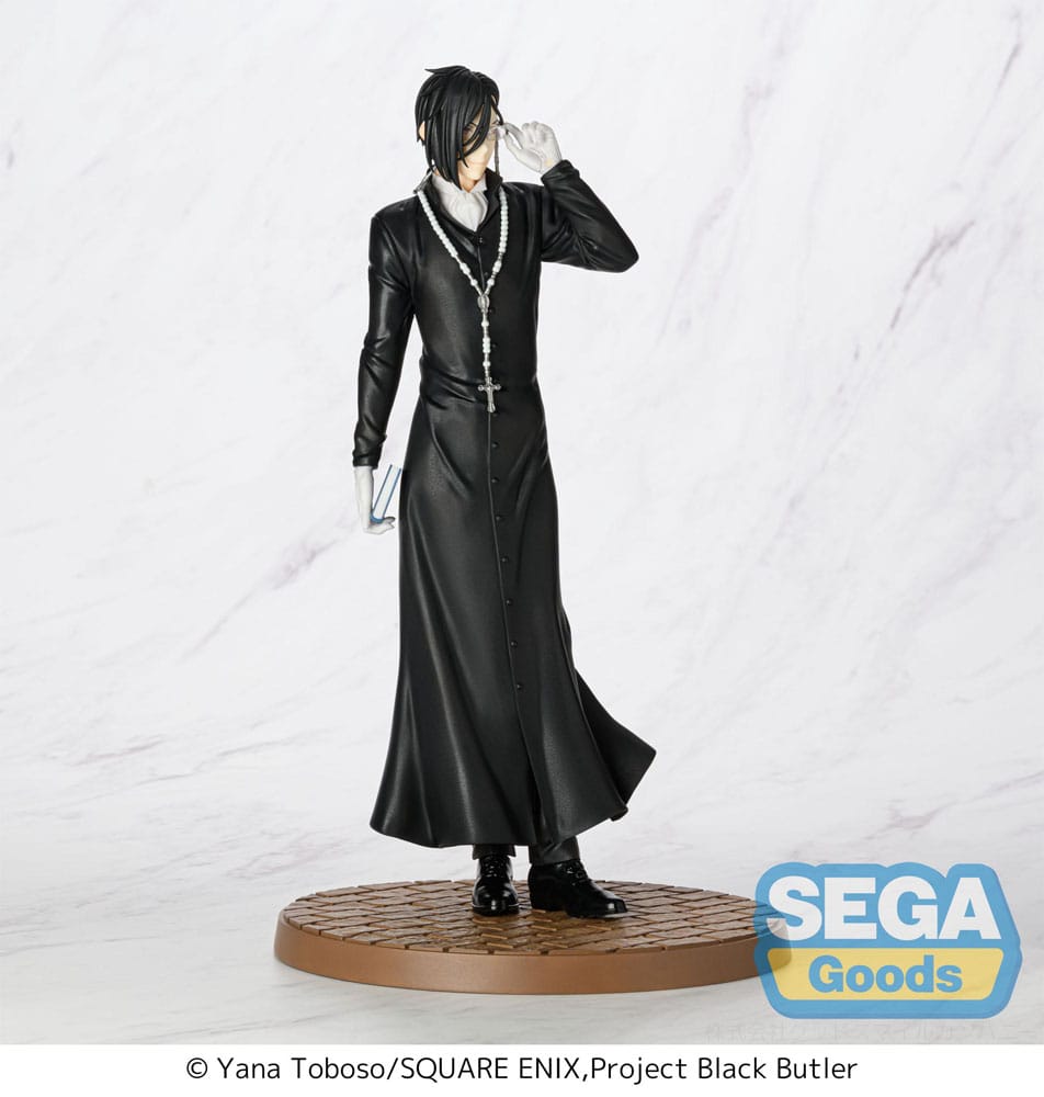Black Butler: Boarding School Arc Luminasta PVC Figure Sebastian Michaelis 22 cm