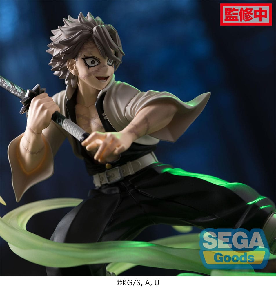 Demon Slayer: Kimetsu no Yaiba Xross Link Anime PVC Figur Sanemi Shinazugawa Hashira Training Arc 12 cm Sega