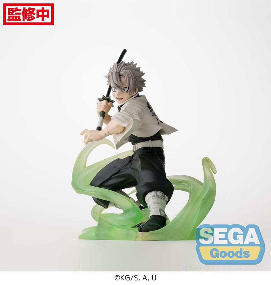 Demon Slayer: Kimetsu no Yaiba Xross Link Anime PVC Figur Sanemi Shinazugawa Hashira Training Arc 12 cm Sega