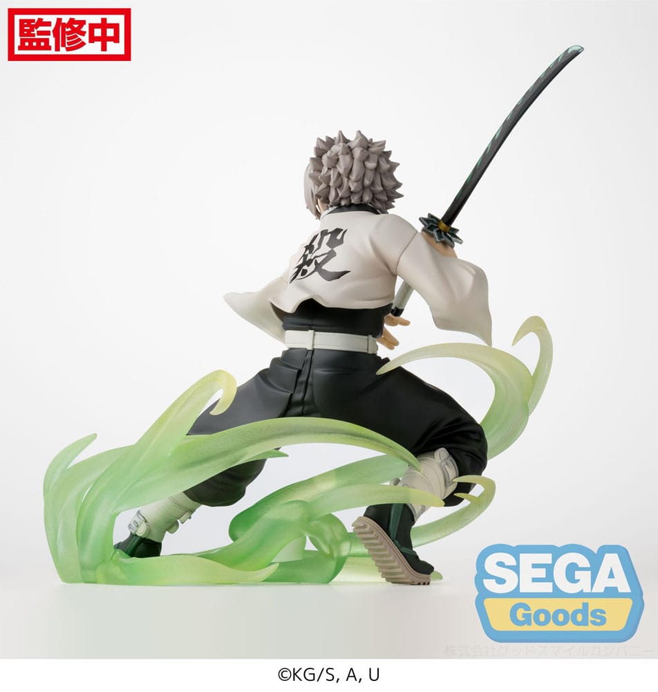 Demon Slayer: Kimetsu no Yaiba Xross Link Anime PVC Figur Sanemi Shinazugawa Hashira Training Arc 12 cm Sega